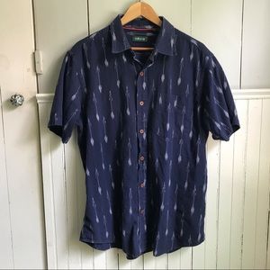 Orvis Short Sleeve Button Up w/ Arrows L